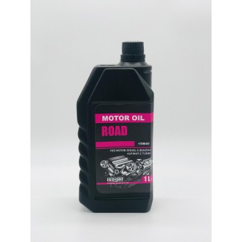 15W40 OLIO MOTORE MINERALE ROAD BENZINA E DIESEL