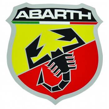 ADESIVO ABARTH 3D