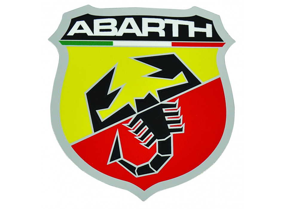 ADESIVO ABARTH 3D