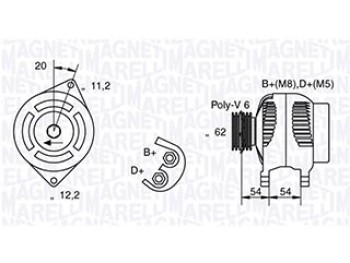 ALTERNATORE FIAT/LANCIA/ALFA