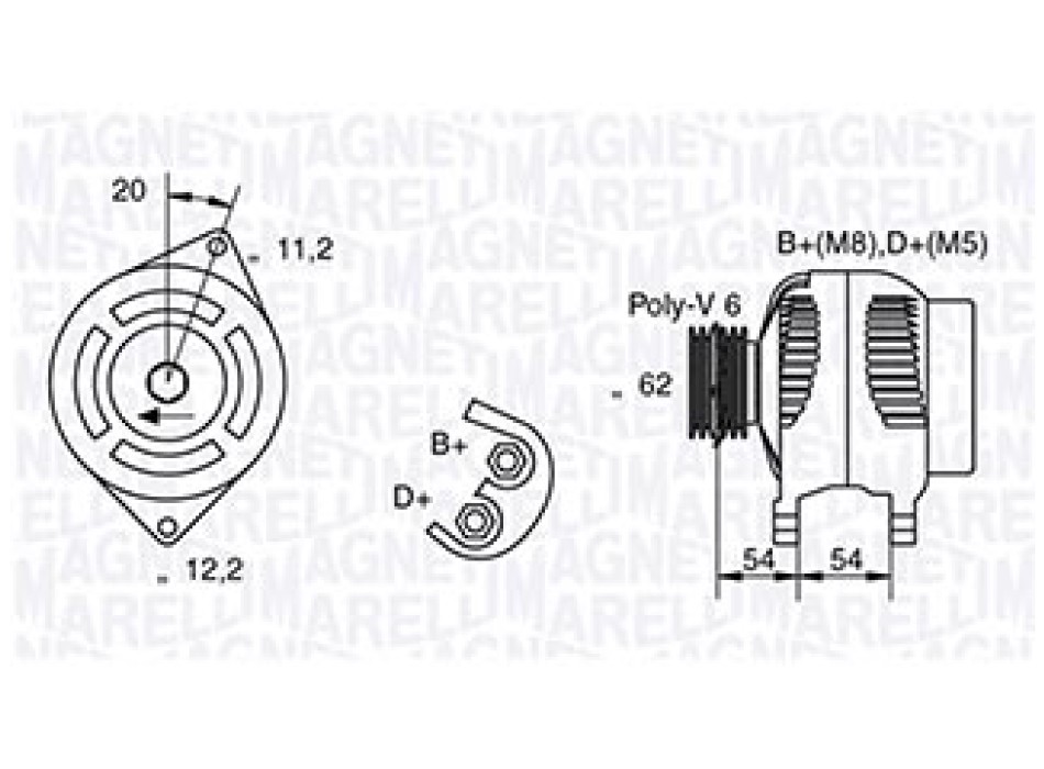 ALTERNATORE FIAT/LANCIA/ALFA