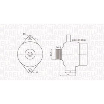 ALTERNATORE OPEL-SAAB 9-3