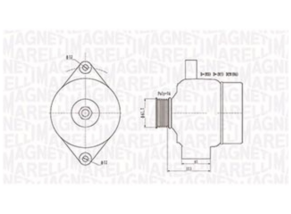 ALTERNATORE OPEL-SAAB 9-3