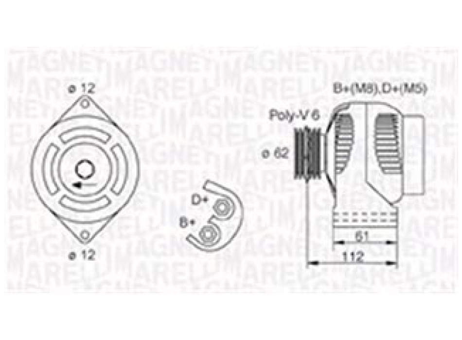 Alternatore Opel