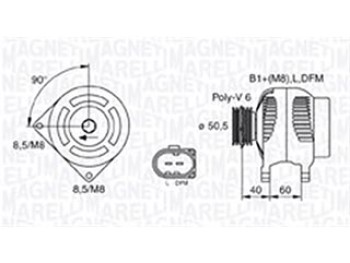 ALTERNATORE SEAT/SKODA/VW