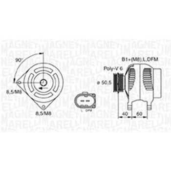 ALTERNATORE SEAT/SKODA/VW