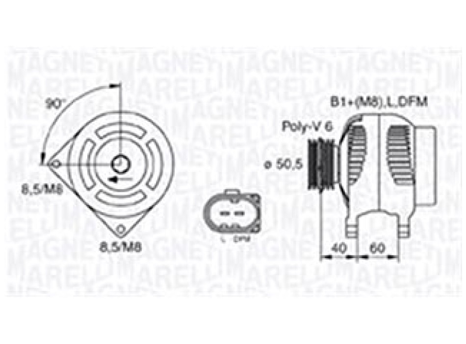 ALTERNATORE SEAT/SKODA/VW