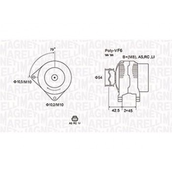 Alternatoree Ford, Mazda, V