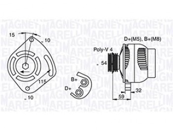 Alternatoreee Fiat Doblo,Pa