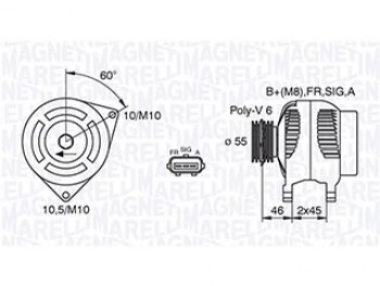 Alternatoreee Ford Fiesta V