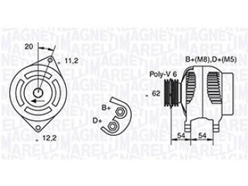 Alternatoreee Lancia Lybra