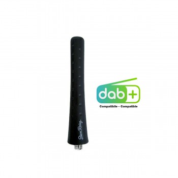 Antenna Rubber 8 cm gomma nera