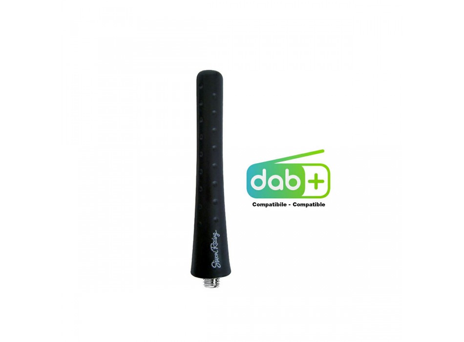 Antenna Rubber 8 cm gomma nera