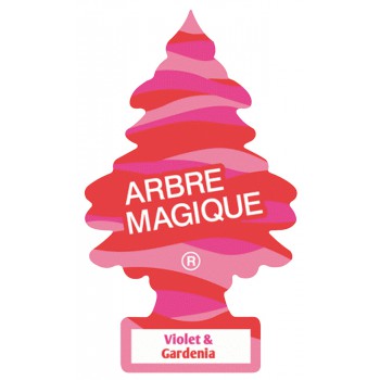 ARBRE MAGIQUE VIOLET & GARDENIA