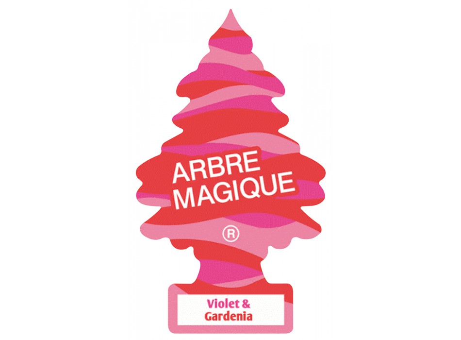 ARBRE MAGIQUE VIOLET & GARDENIA