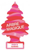 ARBRE MAGIQUE VIOLET & GARDENIA