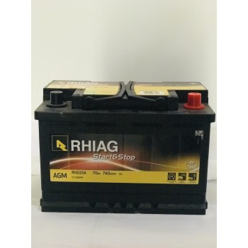 BATTERIA AGM S&S / RH02SA - 70Ah +DX