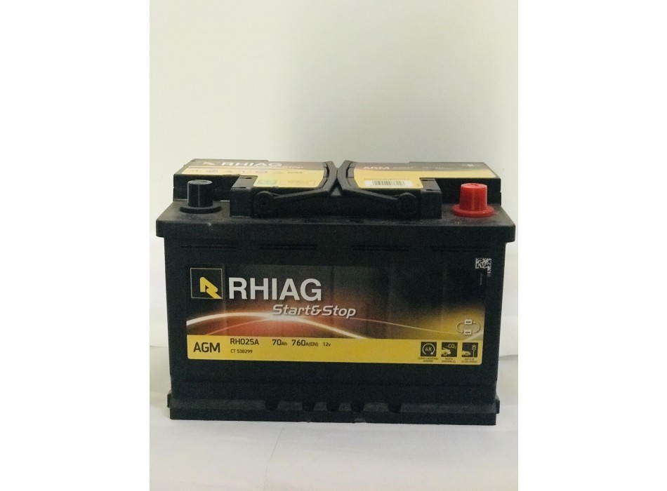 BATTERIA AGM S&S / RH02SA - 70Ah +DX