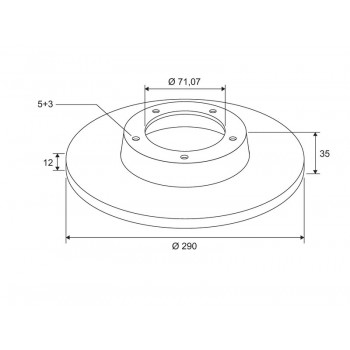 BRAKE DISC X 2