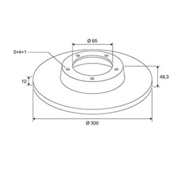 BRAKE DISC X 2