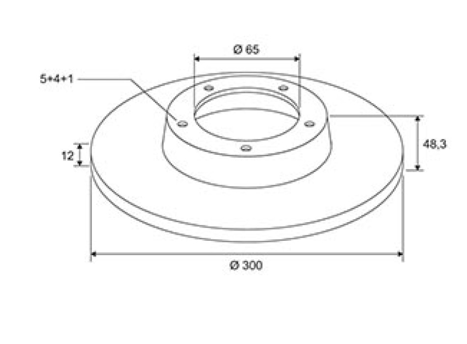 BRAKE DISC X 2