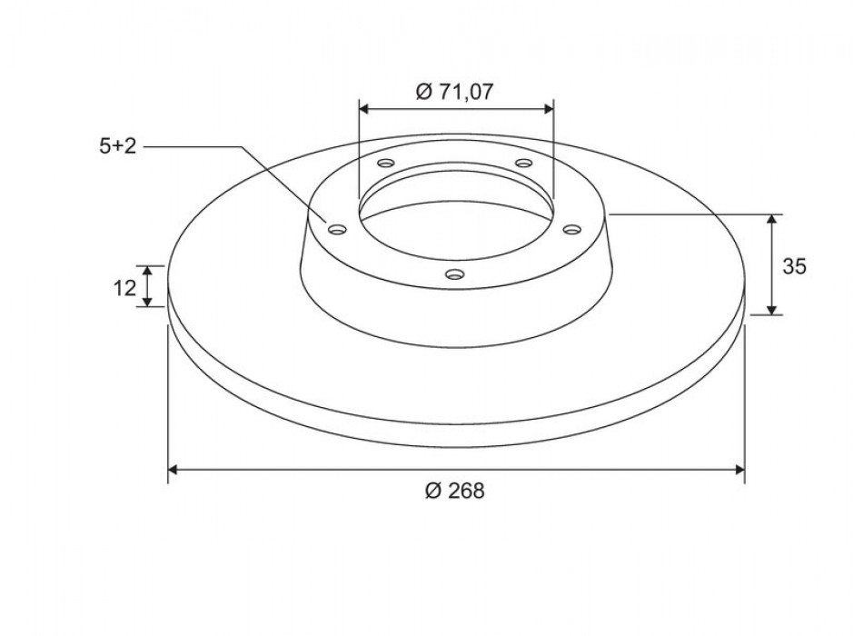 BRAKE DISC X 2