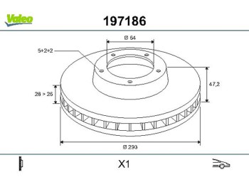 Brake Disc x1