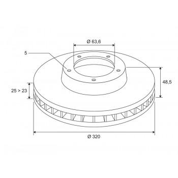 Brake Disc x1