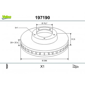 Brake Disc x1