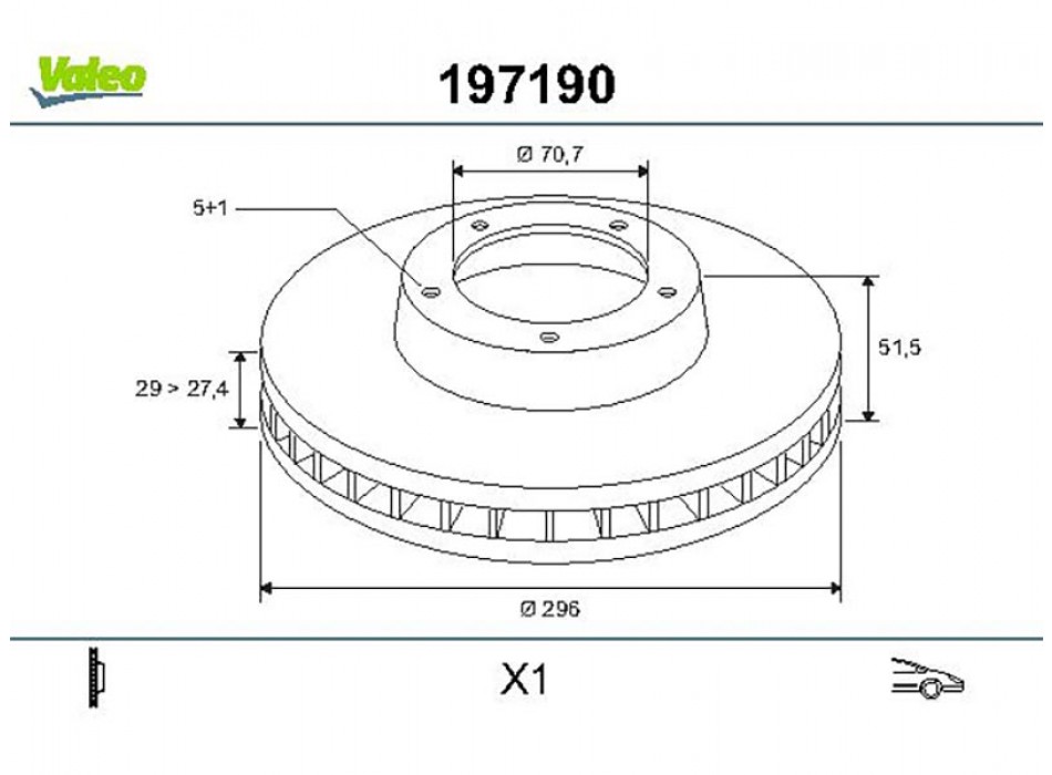 Brake Disc x1