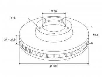 Brake Disc x1