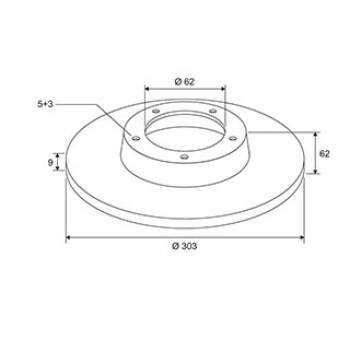 Brake Disc x2