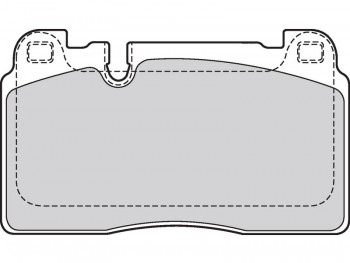 BRAKE PAD AUDI Q5 08/09> FR