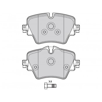 BRAKE PAD BMW Â 2 ACTIVE TOURER 09/14> FR