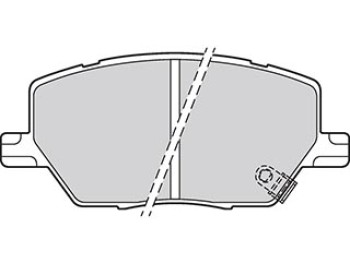 BRAKE PAD FIAT 500 X 09.14>