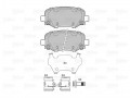 BRAKE PAD FIAT 500 X 09.14> R