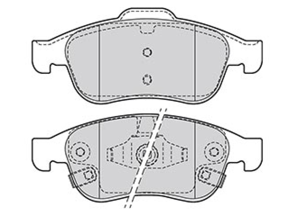 BRAKE PAD FIAT 500X 09.14 > R