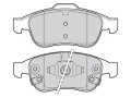 BRAKE PAD FIAT 500X 09.14 > R