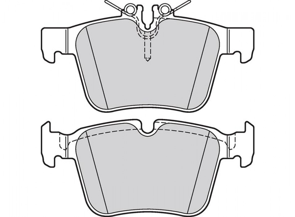 BRAKE PAD MERCEDES C-CLASS 02.14> R