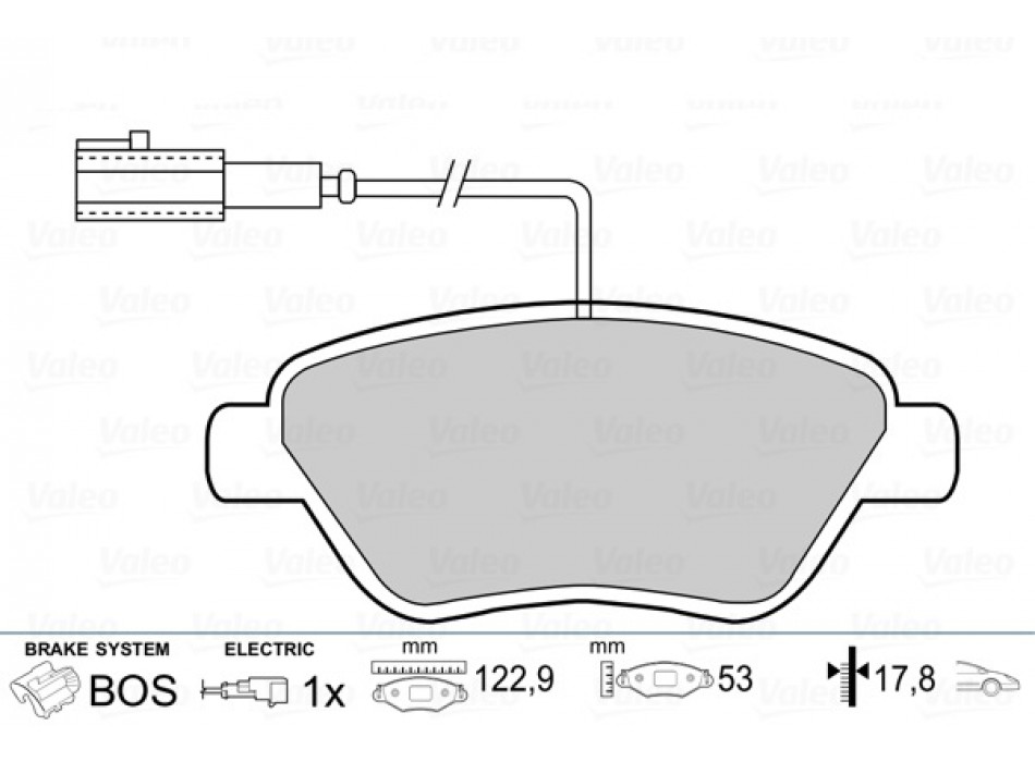 brake pads ALFA ROMEO Mito