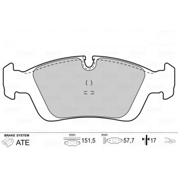 brake pads BMW 3 Serie