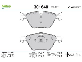 brake pads BMW 5 Serie