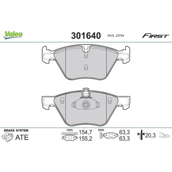 brake pads BMW 5 Serie