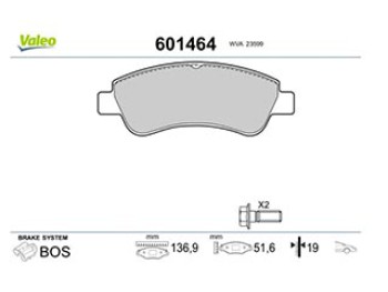 BRAKE PADS CIT C3, C4, PEU 206, 207 FR