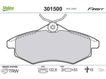 brake pads CIT C3