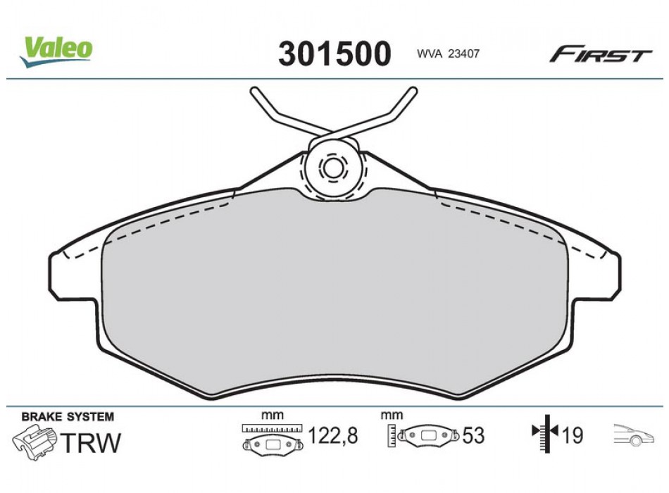 brake pads CIT C3