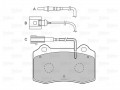 BRAKE PADS CITROEN DS3 14> FR