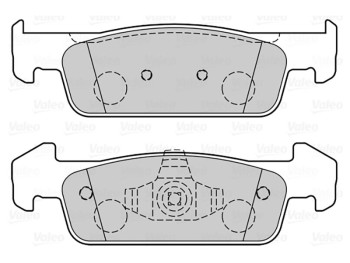 BRAKE PADS DACIA Logan II - 1,2 12> FR