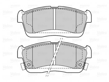 BRAKE PADS DAIHATSU CHARADE 03.03>