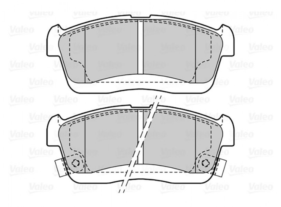 BRAKE PADS DAIHATSU CHARADE 03.03>